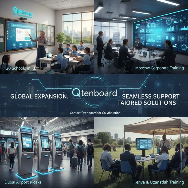Qtenboard Strengthens Global Distribution to Support Partners Worldwide