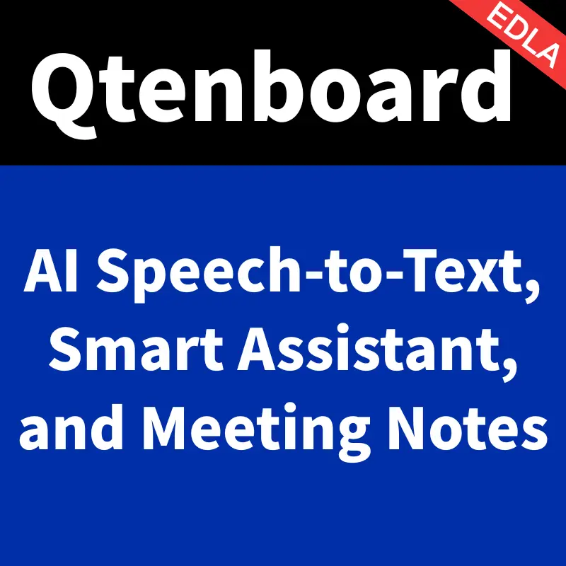 Qtenboard 9679 Interactive Whiteboard – AI Speech-to-Text, Smart Assistant, and Meeting Notes