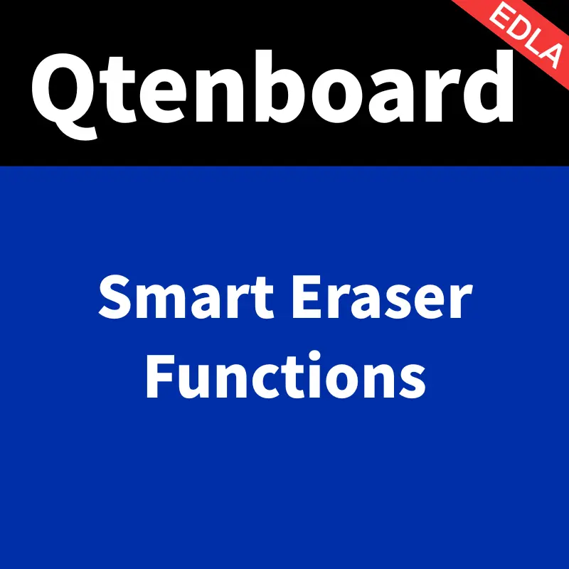 Qtenboard 9679 Chip Interactive Whiteboard – Smart Eraser Functions