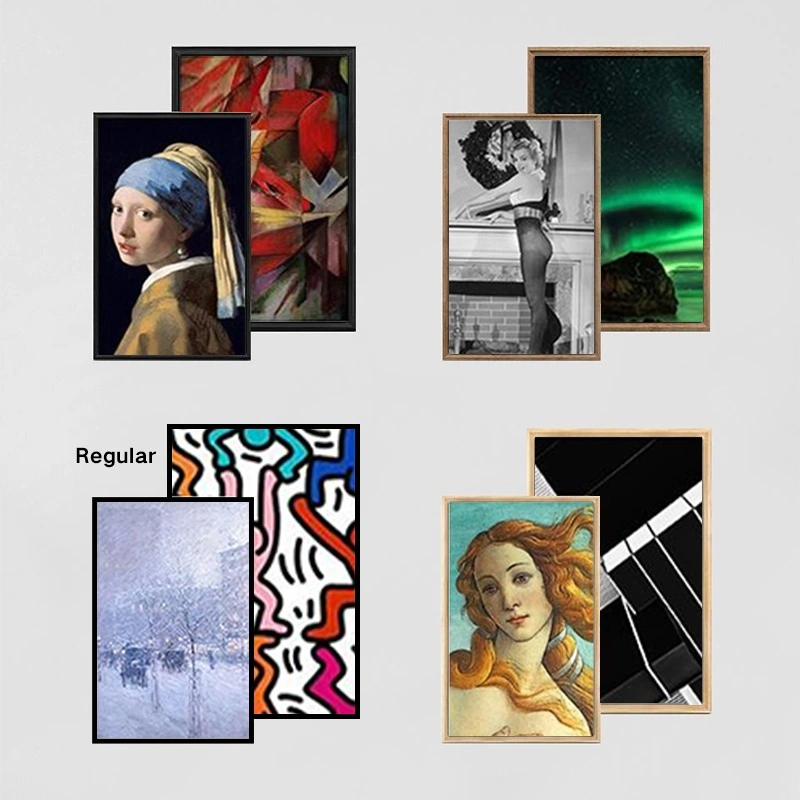 Qtenboard digital signage Custom Frame Options