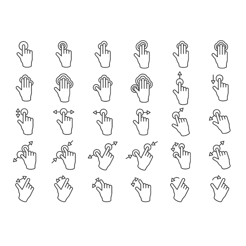 Qtenboard Interactive Whiteboard Gesture Control