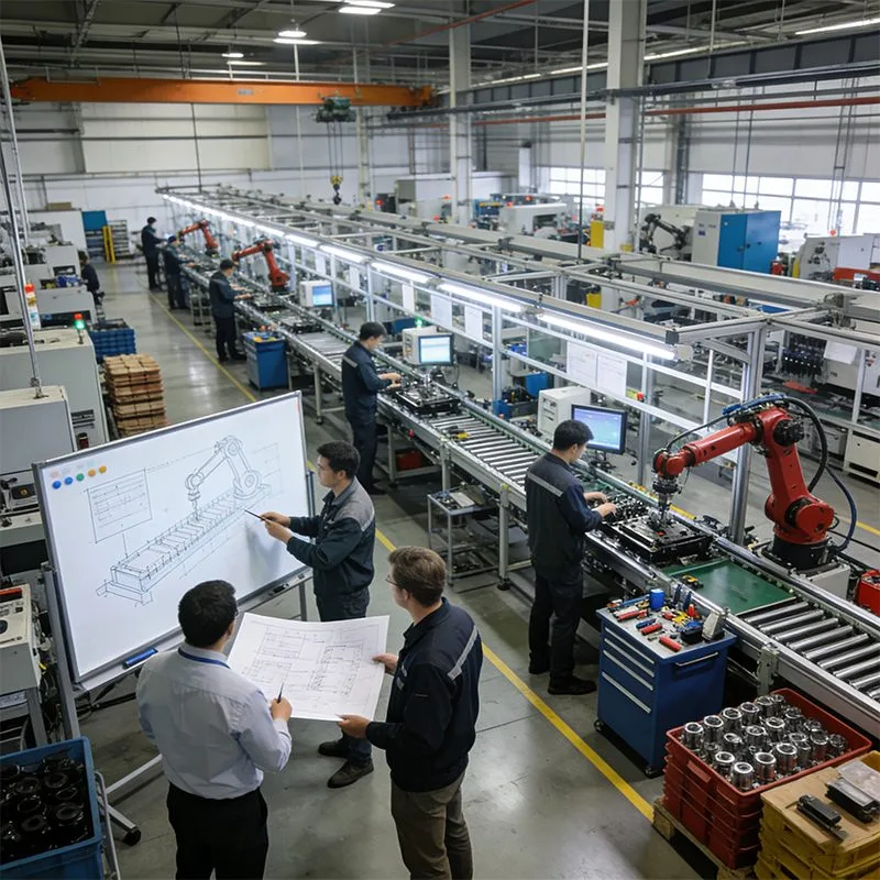 Interactive whiteboard sheet metal processing area