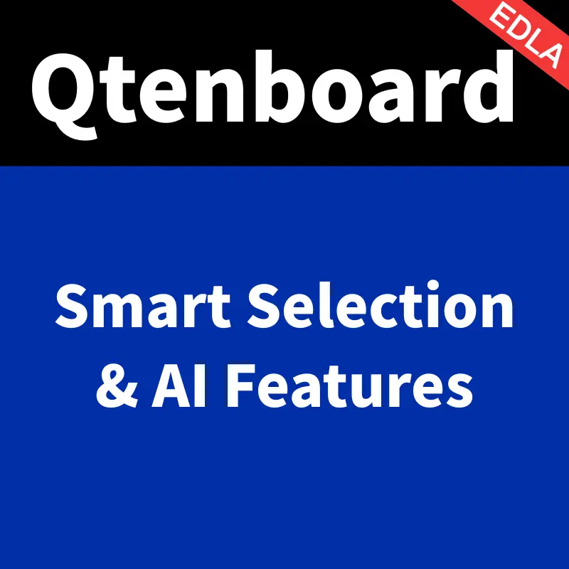 Qtenboard 9679 Chip Interactive Whiteboard – Smart Selection & AI Features