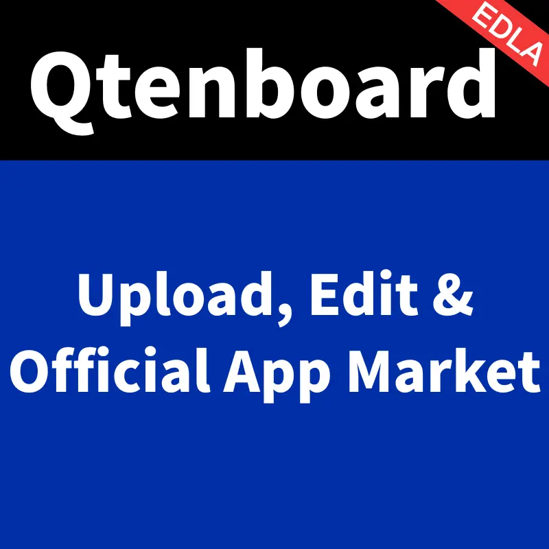 Qtenboard 9679 Interactive Whiteboard – Upload, Edit & Official App Market