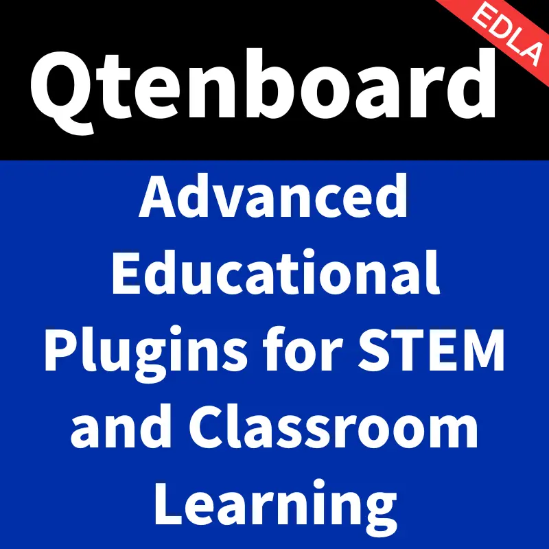 Qtenboard 9679 Chip Interactive Whiteboard – Advanced Educational Plugins for STEM and Classroom Learning