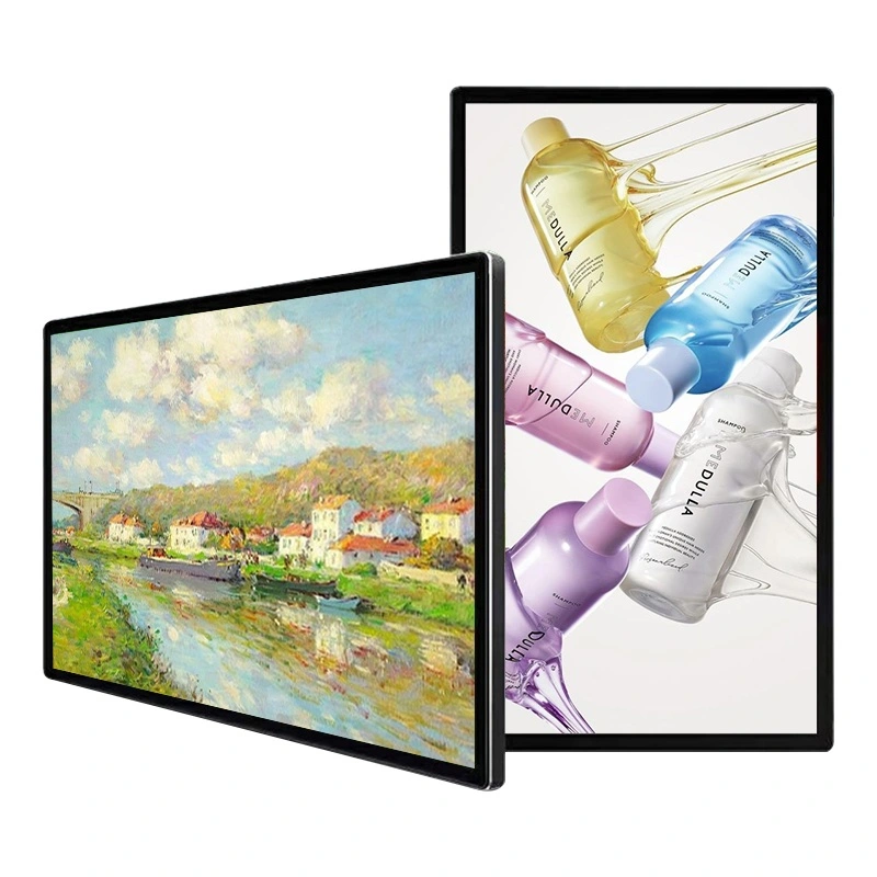 LCD Indoor Wall Mounted Digital Signage Commercial Screen
