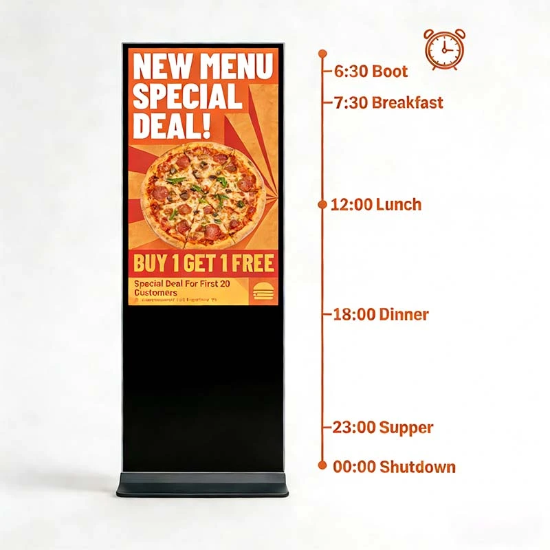 Qtenboard Smart Play Schedule for Digital Signage