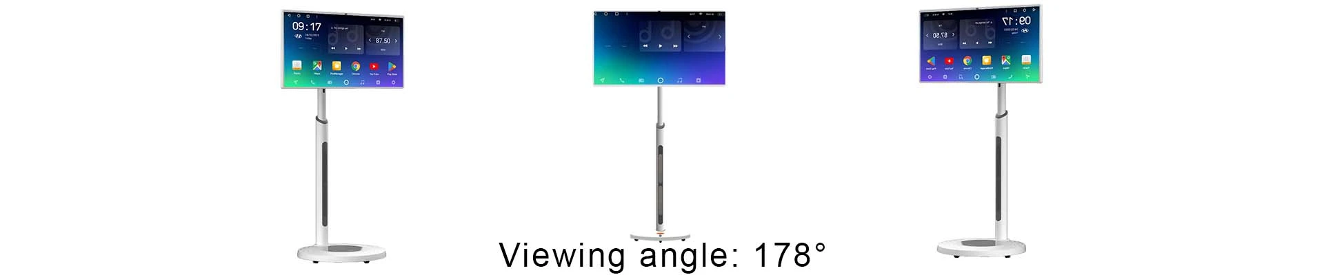 Qtenboard 178° Wide Viewing Angle for Clear Visuals