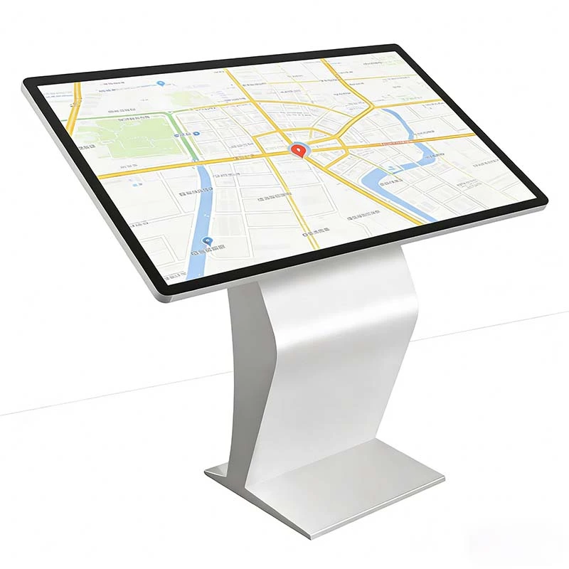 Information Interactive Wayfinding K-Shape Info Kiosk Manufacturer