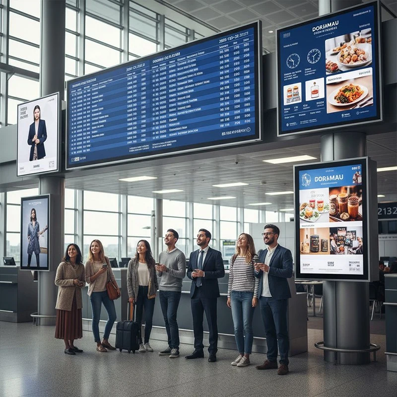 Digital LCD Signage: Smart Displays for Ads & Info