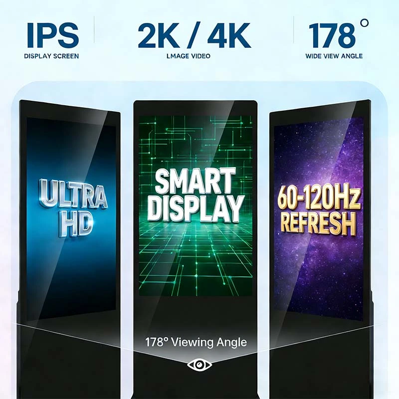 Qtenboard Strong Multi-Layer Structure Display with Anti-glare Glass