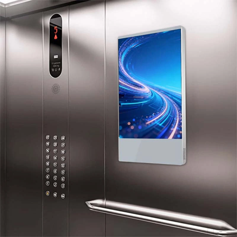 Display ads and promotions in elevators to engage customers and boost store foot traffic