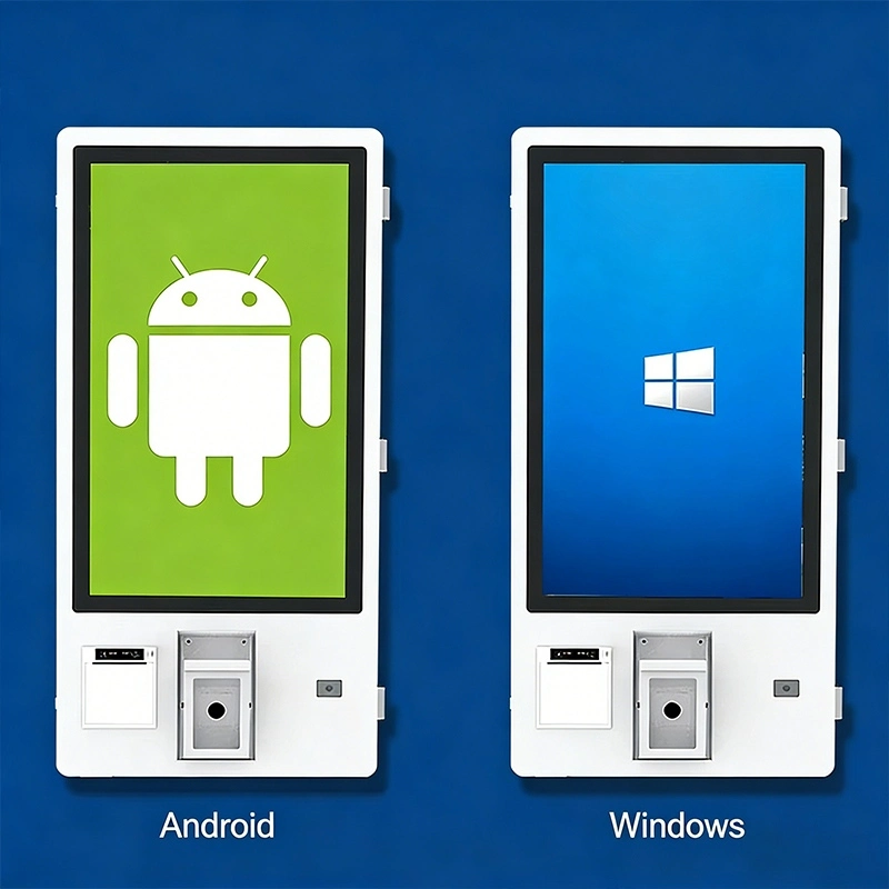 Payment Self-Ordering Ticketing Kiosk Android or Windows system