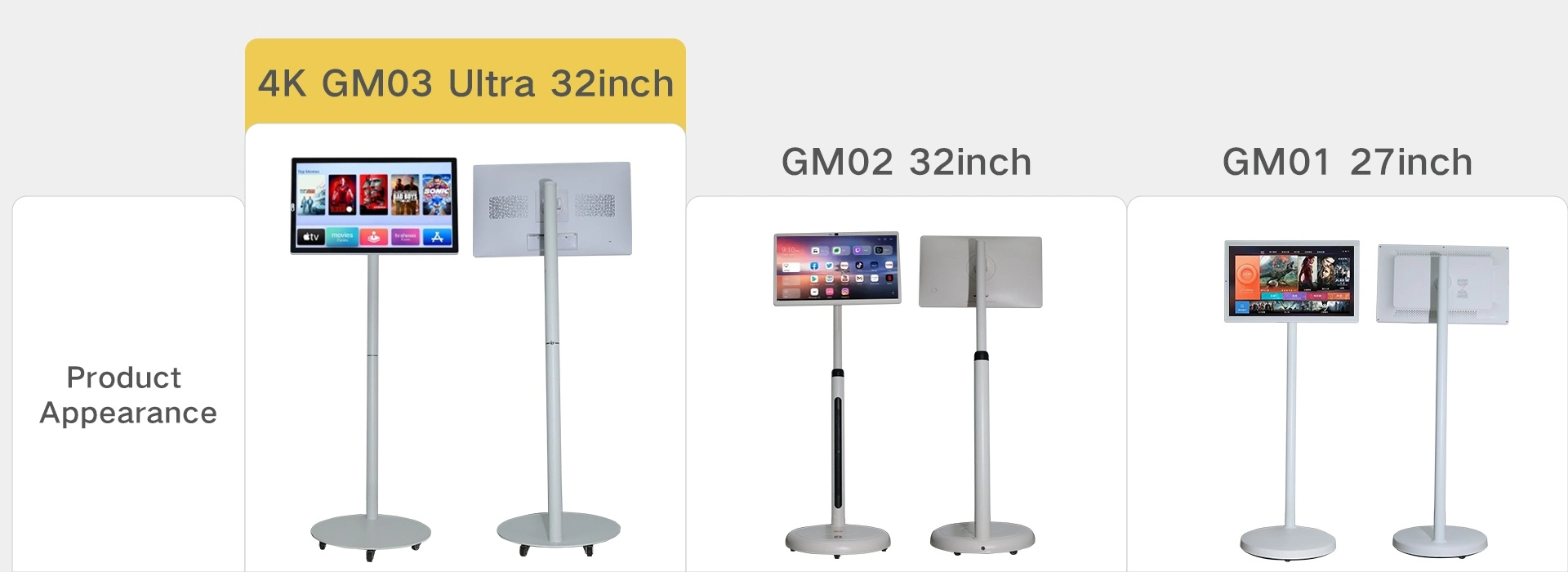 Portable Standby Smart TV - Multi-scenario B2B Application Overview