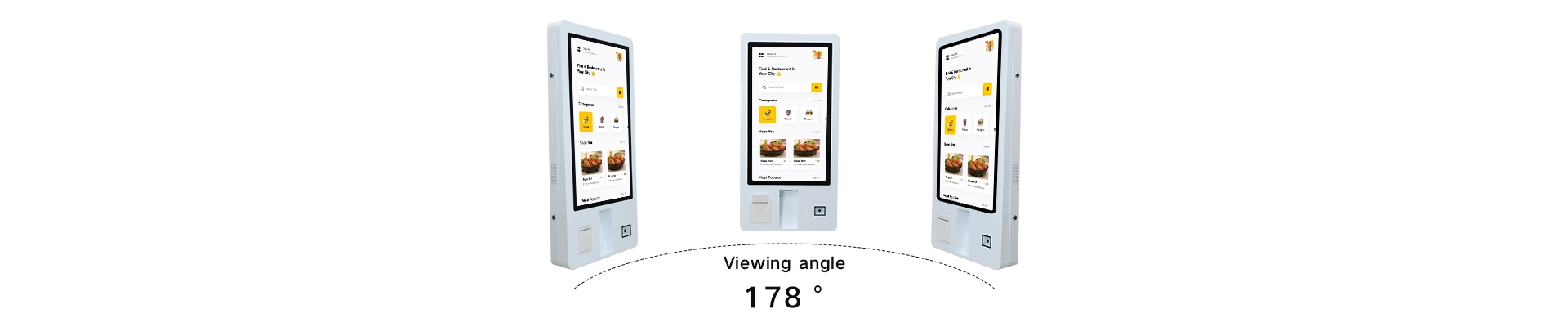 178° Wide Viewing Angle