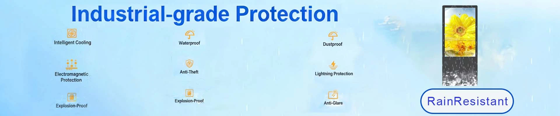 Qtenboard 8-in-1 Outdoor Protection (Waterproof, Dustproof etc.)