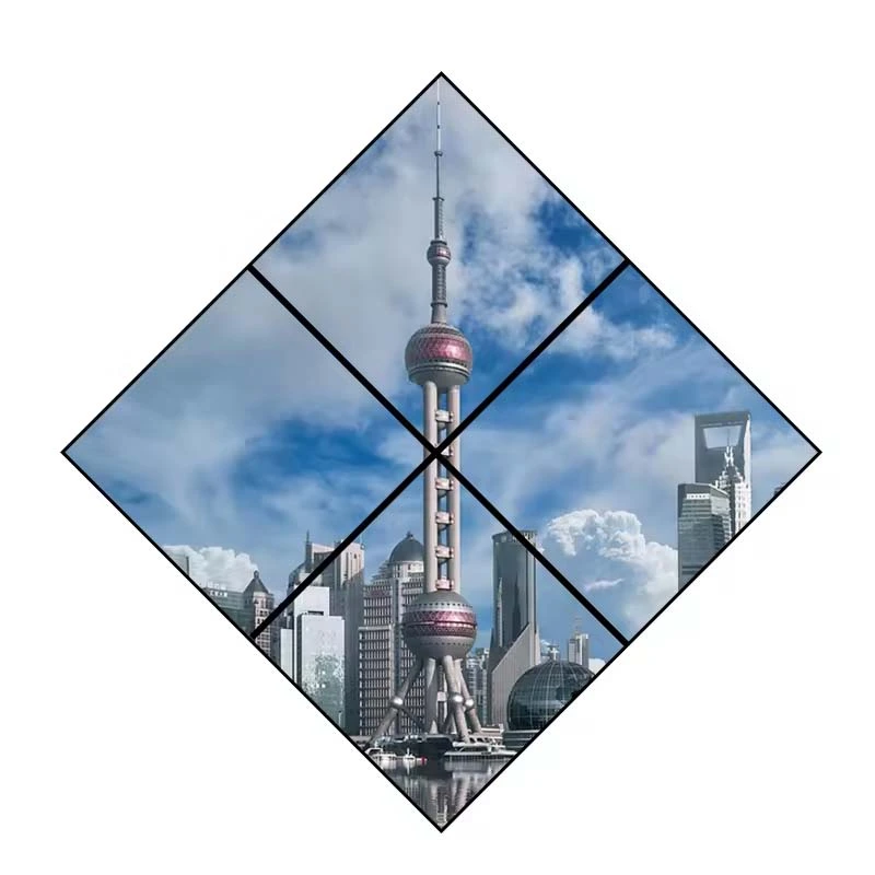 Qtenboard Regular Shape LCD Video Wall for Flight Information Display