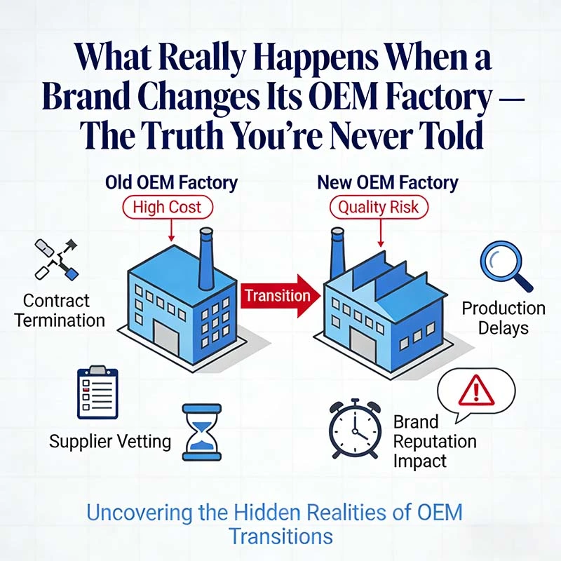 What Really Happens When a Brand Changes Its OEM Factory — The Truth You’re Never Told