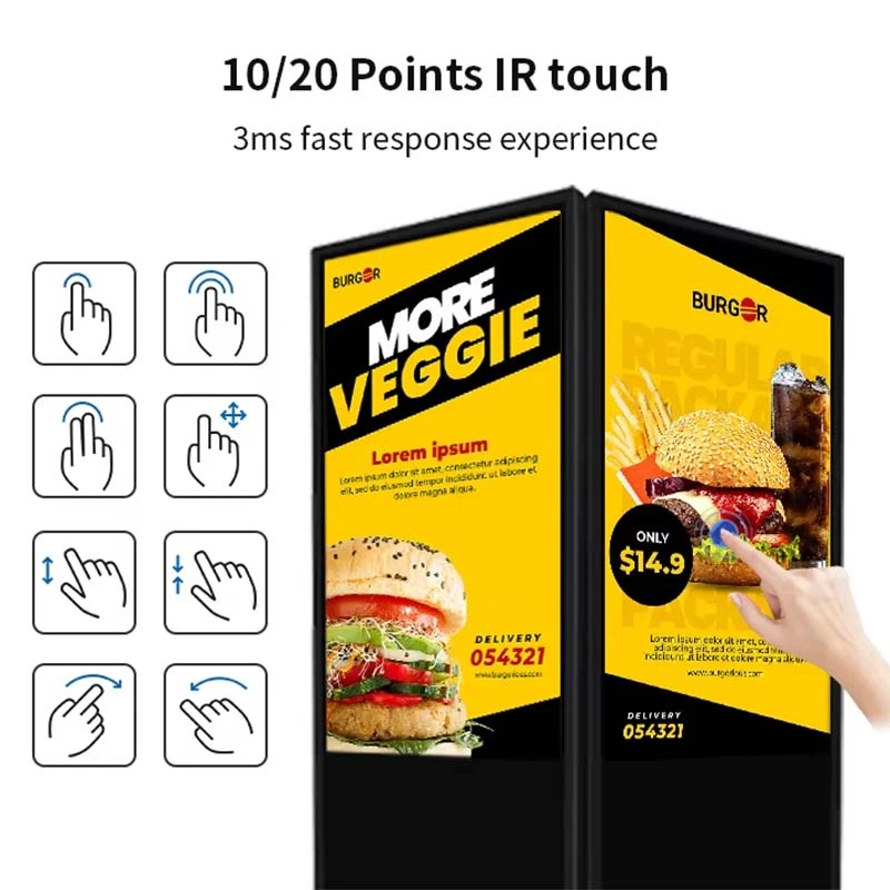 Qtenboard 20 Point Touch Screen Display