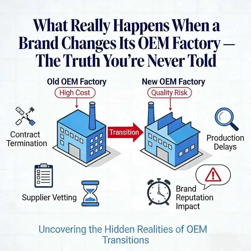 What Really Happens When a Brand Changes Its OEM Factory — The Truth You’re Never Told