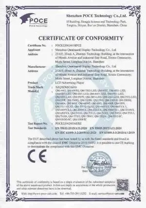 CE Certification
