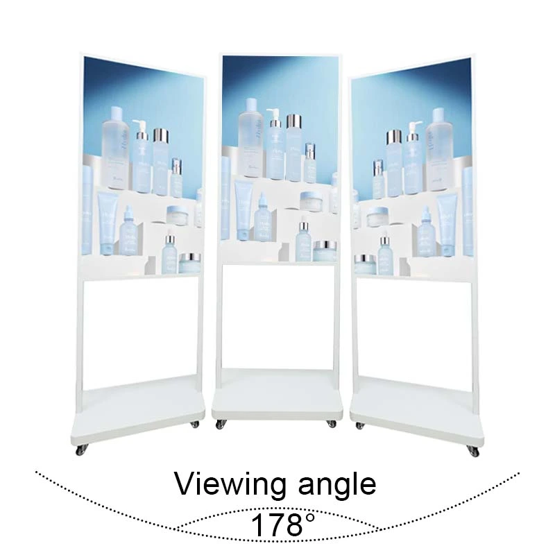 Professional IPS panel with 178 degree wide viewing angle for public display