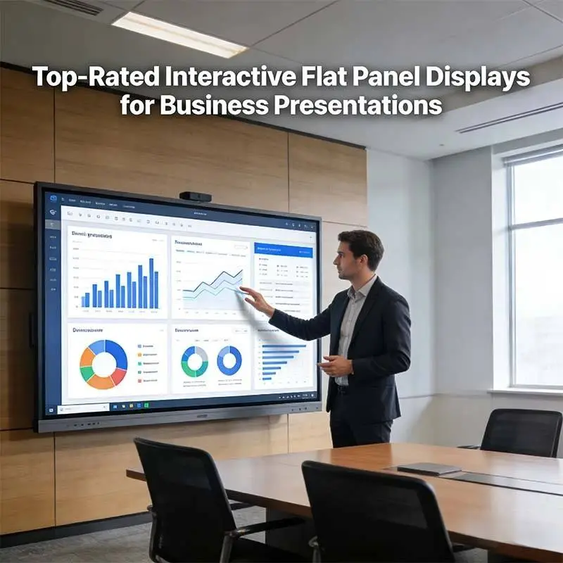Top-Rated Interactive Flat Panel Displays for Business Presentations