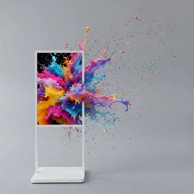 Ultra-high definition 4K LCD panel for crystal clear commercial visuals