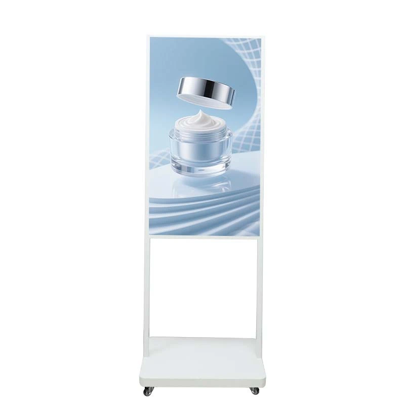 Moveable Touchscreen LCD Double Sided Display Digital Sigange