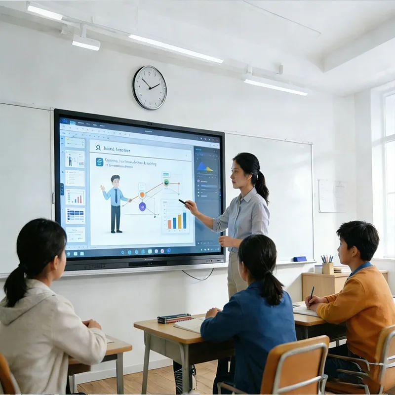 Qtenboard V100 Interactive Whiteboard Software Operation