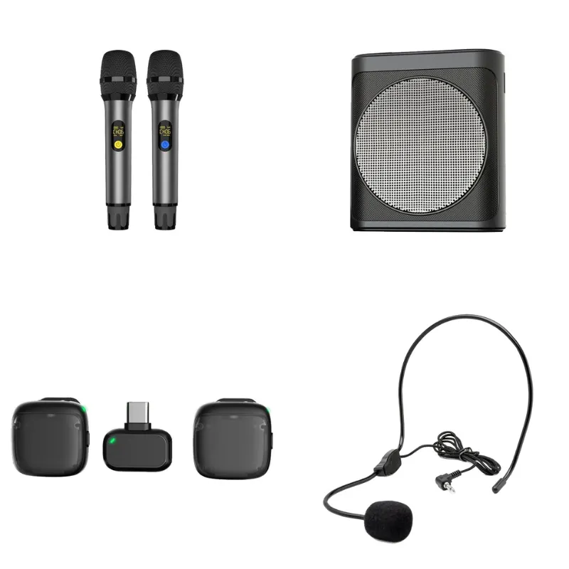 Wireless microphones