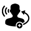 Auto voice response icon