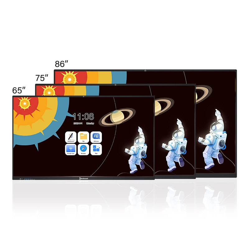 65 75 86 98 inch interactive whiteboard size comparison for school and office procurement