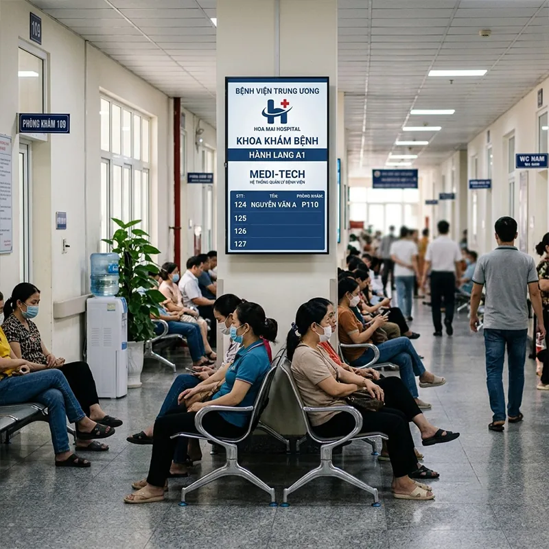 Vietnam hospitals update old screen solutions across multiple campuses
