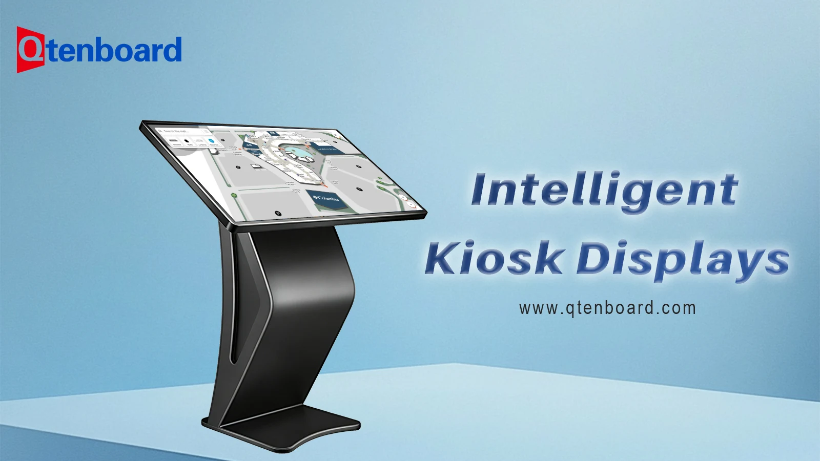 Upgrade Your Business with Qtenboard K-Series Intelligent Kiosk Displays