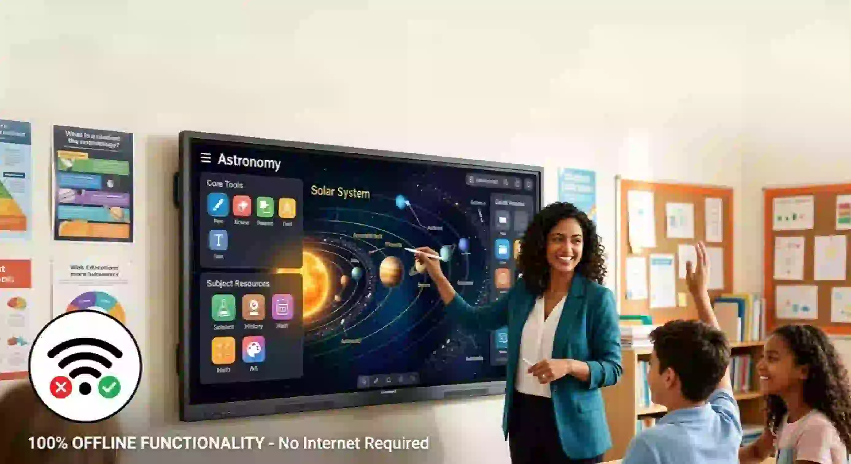 Offline Smart Whiteboard Software