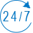 Qtenboard outdoor signage 247 Icon
