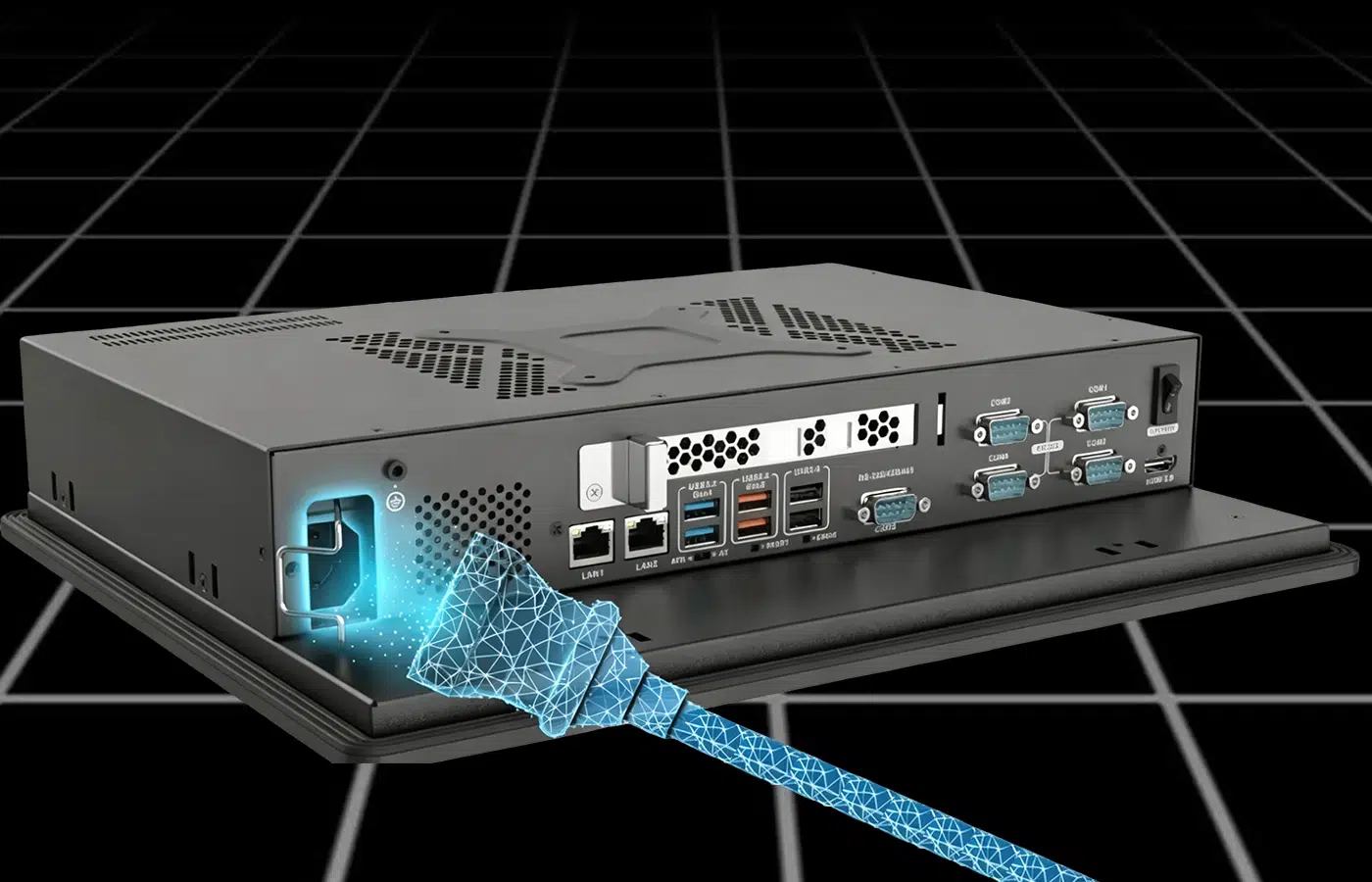 Factory AC Power Input Industrial Panel PC