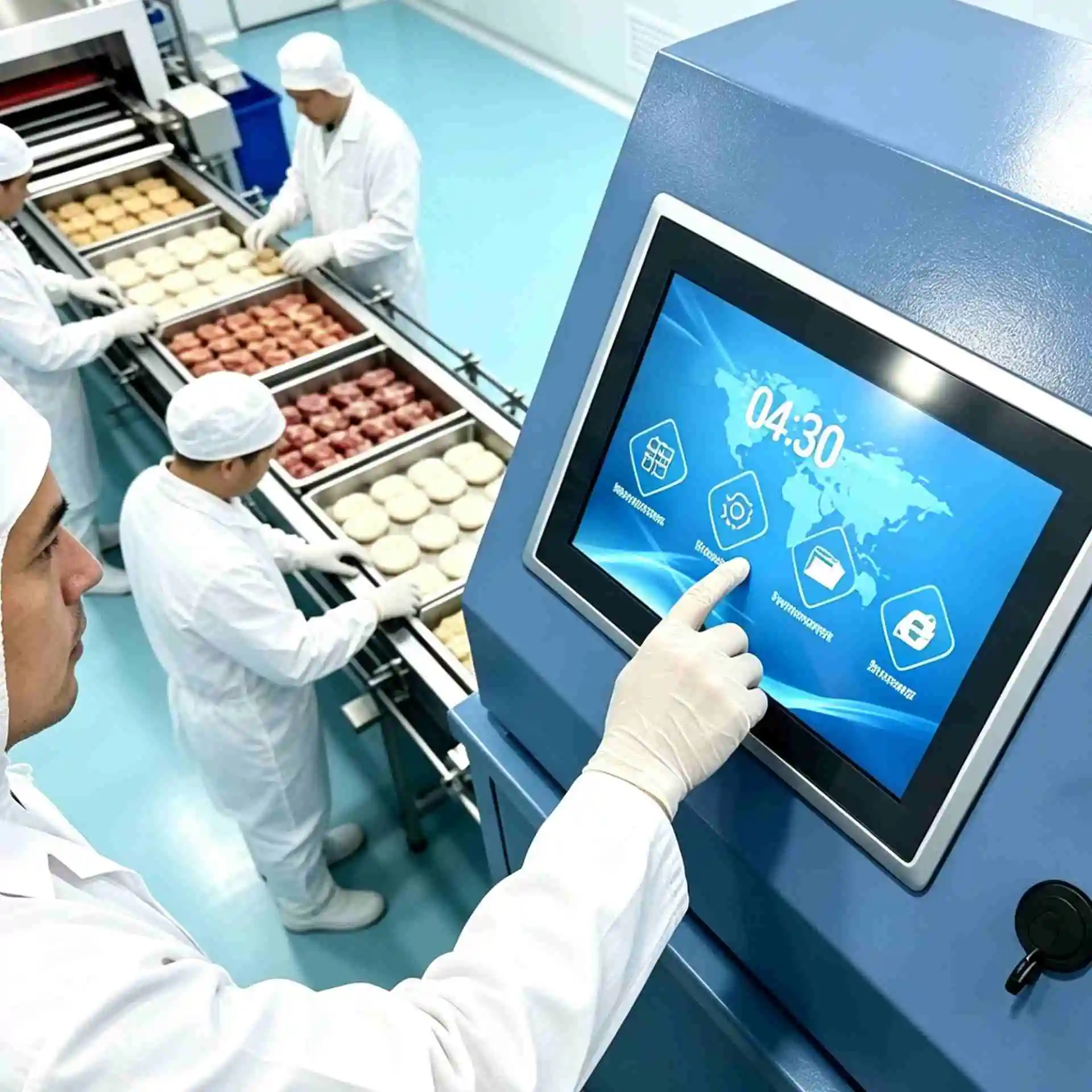 Qtenboard Narrow Bezel True Flat Industrial Display