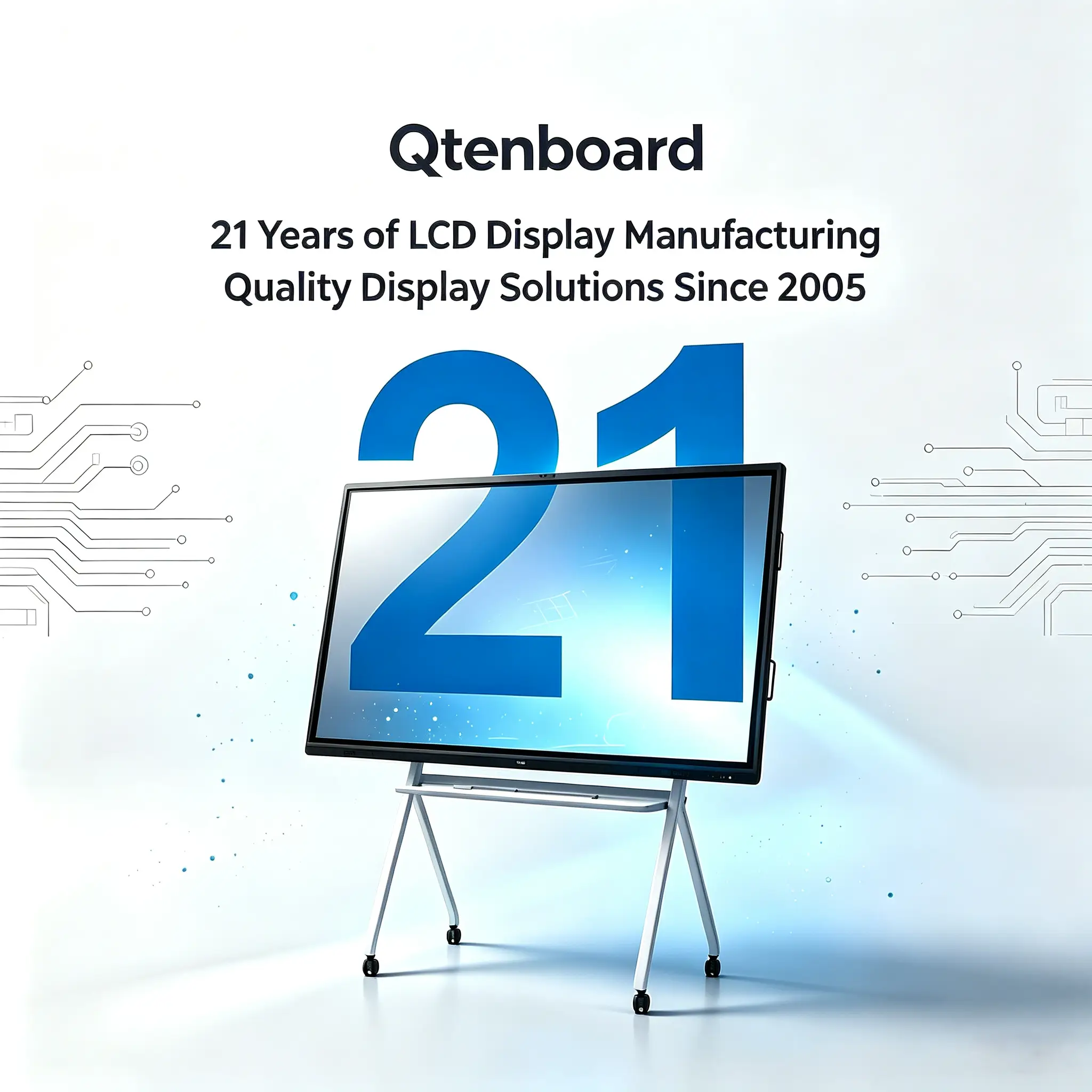 Qtenboard: 21 Years of LCD Display Manufacturing
