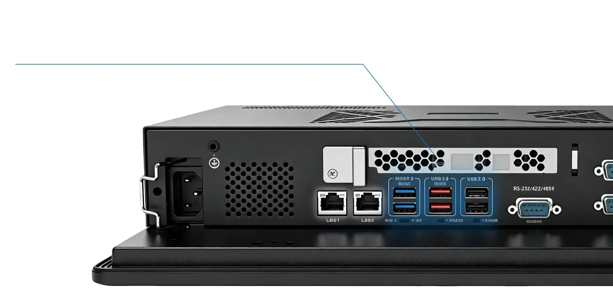 Rear Panel High Speed USB Interfaces