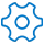 OEM ODM Support Gear Icon