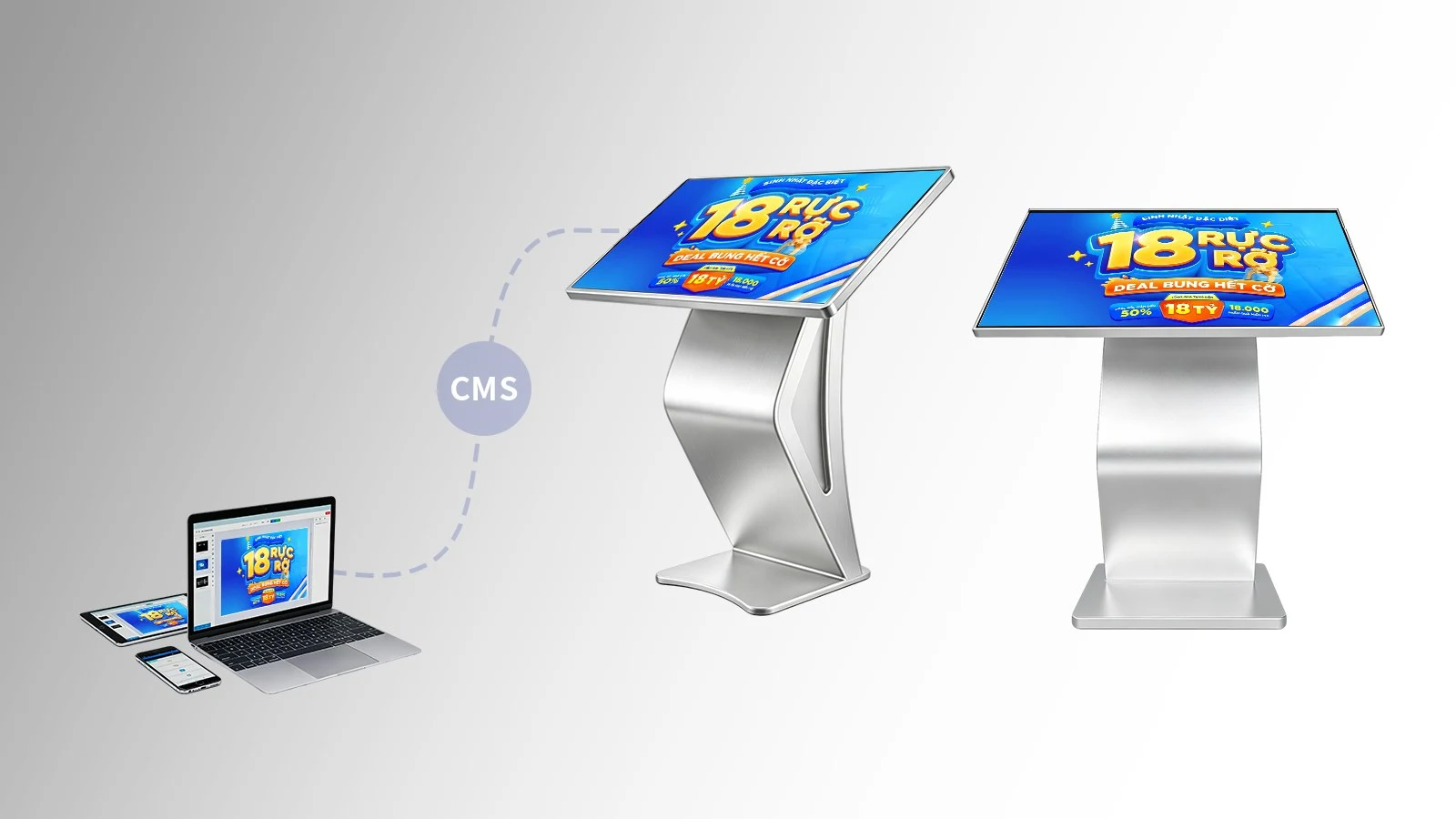 Qtenboard Remote CMS Content Management System Kiosk