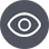 Blurry eye gray icon