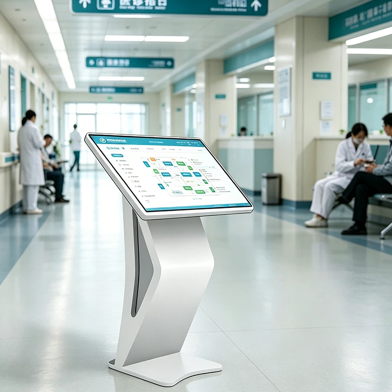 Hospital Wayfinding Touch Screen Kiosk