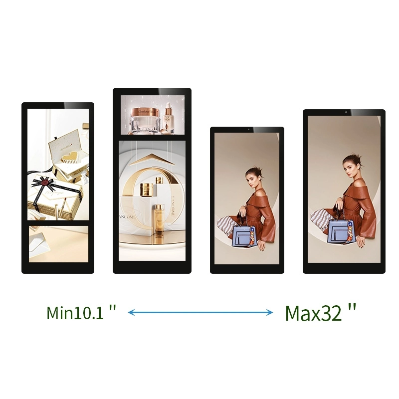 10.1 to 32 inch single and dual screen digital signage