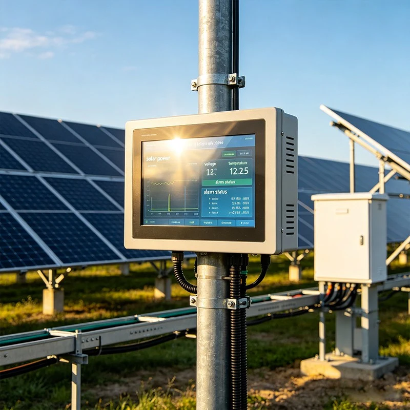 Heat resistant Open Frame Monitor industrial display for high temperature factory outdoor digital signage