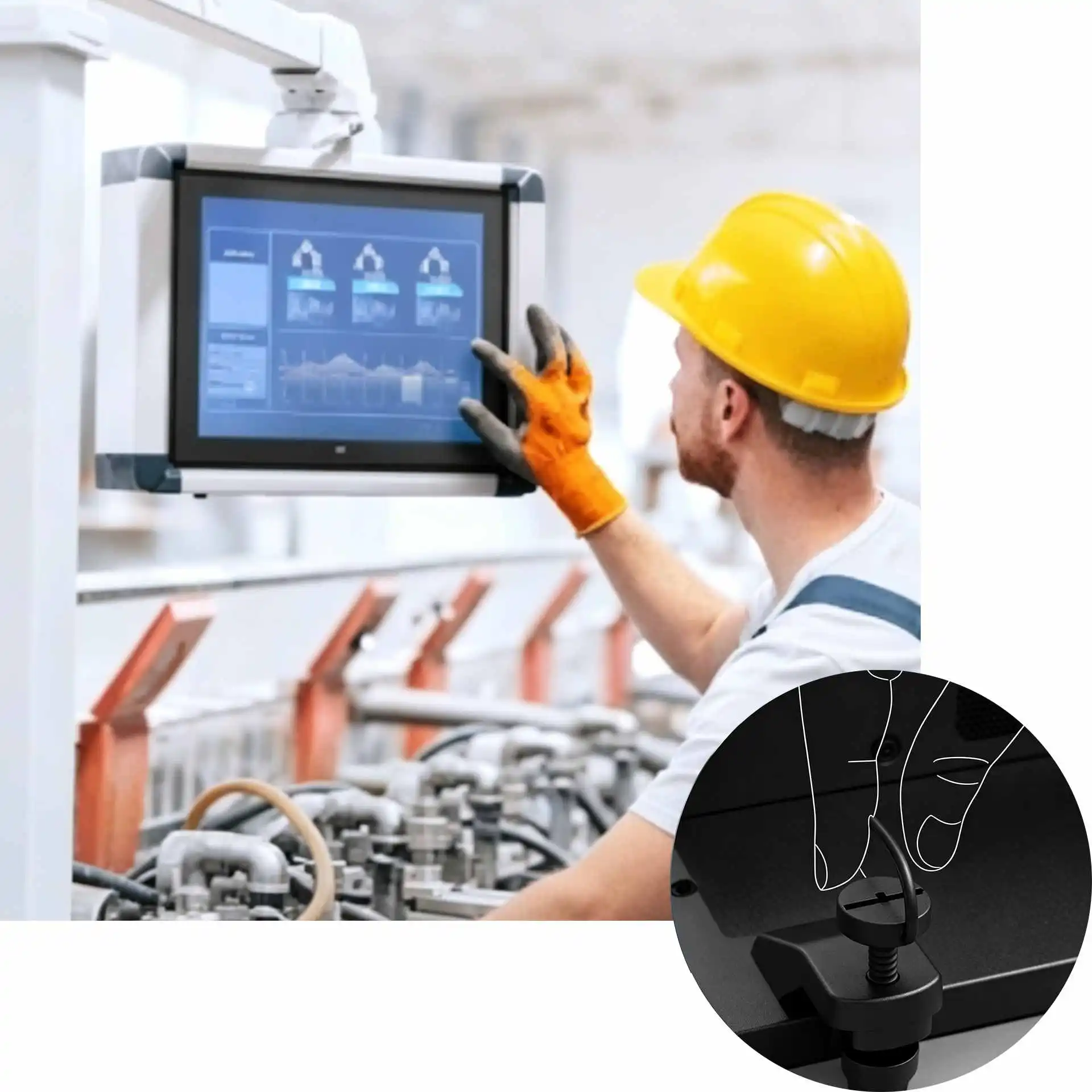 Industrial Panel Mount Installation Solution