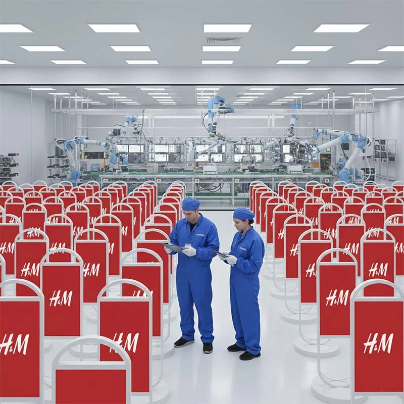Qtenboard 330,000 sqm Commercial Display Manufacturing Facility in Shenzhen