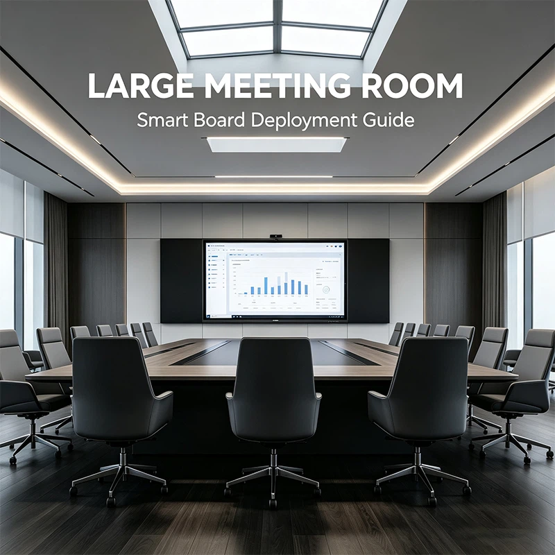 How to Choose the Best Smart Board for Conference Rooms in Large Meeting Spaces: An Enterprise Buying Guide